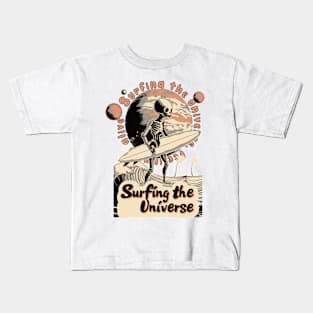 Alien surfing 88061 Kids T-Shirt